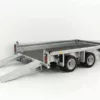 Ifor Williams Baumaschinenanhänger GX105 HD 3,5t|Auffahrschienen