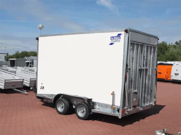 Ifor Williams Kofferanhänger BV 126G  H:214cm 3,5t|Klappenkombi