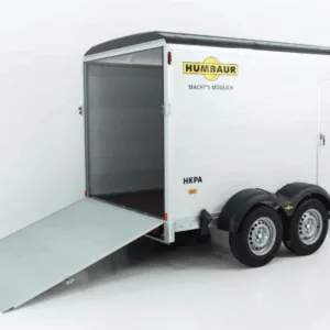 Humbaur Kofferanhänger HKPA H180 2,6t|Alu|Polybug|anthrazit
