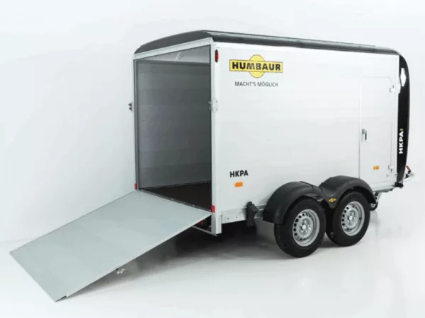 Humbaur Kofferanhänger HKPA H180 2,6t|Alu|Polybug|anthrazit