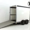 Henra Kofferanhänger Boxvan black  H:220cm 2,7t|Rampe Türe