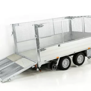 Twintrailer Multi-Heckkipper TT30-30 3,0t|183x309x40/120cm|Tandem