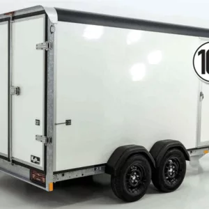 Henra Kofferanhänger Boxvan black 183x365cm H:190 2,7t|Türe