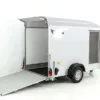 Debon Kofferanhänger C300 148x295cm H:190cm 1,3t| Polybug|Tür|grau