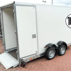 Vezeko Koffer-Absenkanhänger Höhe:210cm 2,7|CC-Wagen
