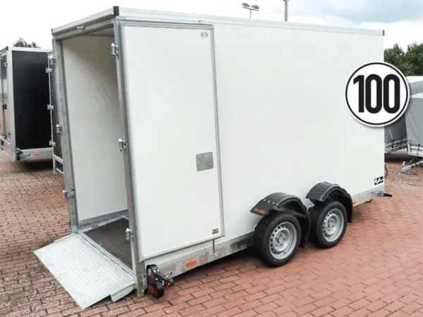 Vezeko Koffer-Absenkanhänger Höhe:210cm 2,7|CC-Wagen