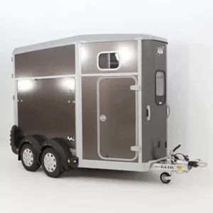 Ifor Williams Pferdeanhänger HB506|Sattelkammer|anthrazit