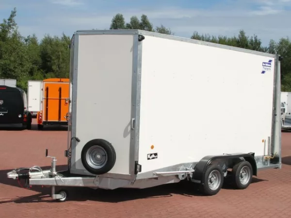 Ifor Williams Kofferanhänger BV 126G  H:214cm 3,5t|Klappenkombi – Bild 2