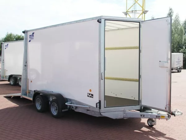 Ifor Williams Kofferanhänger BV 126G  H:214cm 3,5t|Klappenkombi – Bild 5