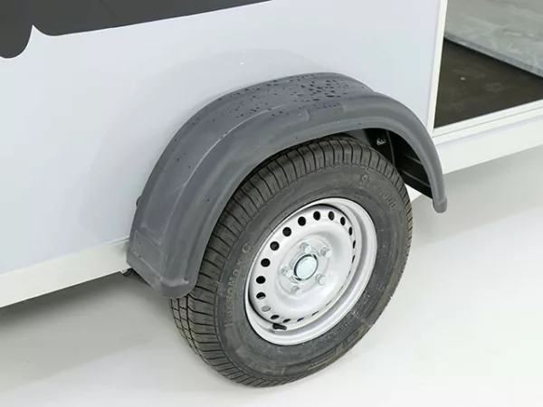 Debon Kofferanhänger DK Vollpoly  H:160cm|neues Modell|grau – Bild 13