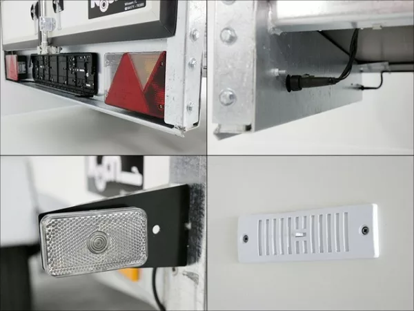 Kofferanhänger BK 750kg ungebremst 118x205cm Höhe:150cm – Bild 13
