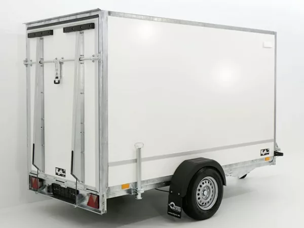 Kofferanhänger BK 146x304cm Höhe:180cm 1,3t|Rampe|Tür – Bild 9