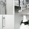 Debon Kofferanhänger Cargo  H:190cm 1,3t|Alu|Polybug|Tür|schwarz – Bild 14