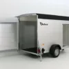 Debon Kofferanhänger Cargo  H:190cm 1,3t|Alu|Polybug|Tür|schwarz – Bild 6
