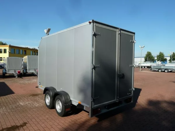 Vezeko Kofferanhänger VK Sandwich Silver Höhe:205cm 2,7t|45°|Tür – Bild 7