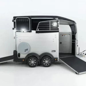 Ifor Williams Pferdeanhänger HBX 511|Frontausstieg|neues Modell|schwarz