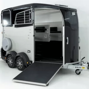 Ifor Williams Pferdeanhänger HBX 506|Frontausstieg|neues Modell|schwarz