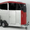 Ifor Williams Pferdeanhänger HBX 511|Sattelkammer|neues Modell|rot