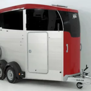 Ifor Williams Pferdeanhänger HBX 511|Sattelkammer|neues Modell|rot