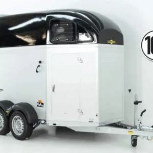 Humbaur Pferdeanhänger XANTHOS 2400|schwarz|Sattelkammer