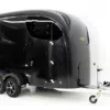 Humbaur Pferdeanhänger Maximus 2700 S|schwarz|Sattelkammer|