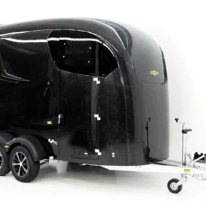 Humbaur Pferdeanhänger Maximus 2700 S|schwarz|Sattelkammer|