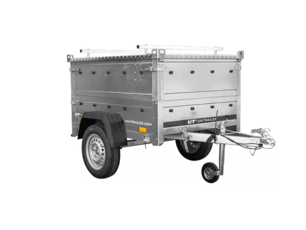 Einachsanhänger 150×106 UNITRAILER GARDEN 150 KIPP Deckelanhänger