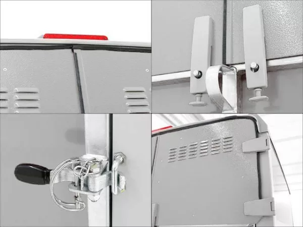 Ifor Williams Pferdeanhänger HB506|Sattelkammer|Silber – Bild 11
