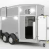 Ifor Williams Pferdeanhänger HB506|Sattelkammer|Silber – Bild 3