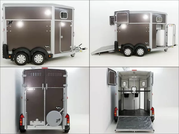 Ifor Williams Pferdeanhänger HB506|Sattelkammer|anthrazit – Bild 10