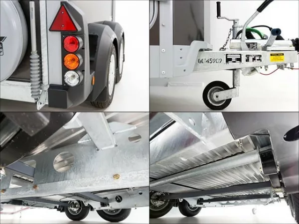 Ifor Williams Pferdeanhänger HB506|Sattelkammer|anthrazit – Bild 7