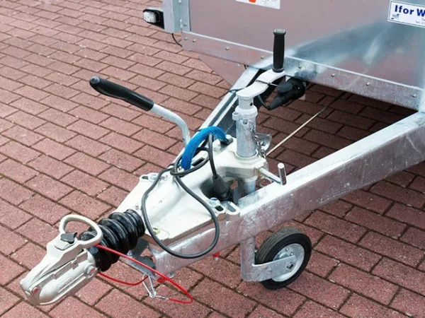 Ifor Williams Baumaschinenanhänger GD 85 158×250 2,7t|Rampe – Bild 9