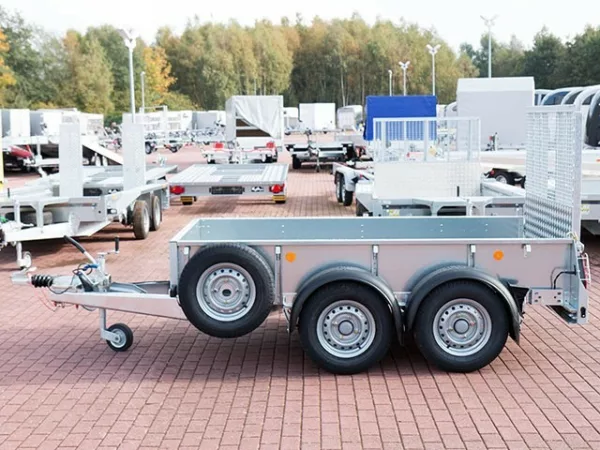 Ifor Williams Baumaschinenanhänger GD 85 158×250 2,7t|Rampe – Bild 3