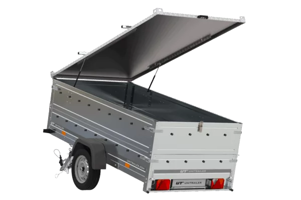 Anhänger GARDEN TRAILER 264 KIPP mit Bordwandaufsatz und Aludeckel – Bild 7