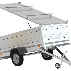 Anhänger GARDEN TRAILER 264 KIPP mit Bordwandaufsatz und Aludeckel