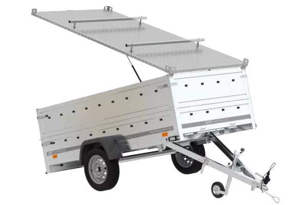 Anhänger GARDEN TRAILER 264 KIPP mit Bordwandaufsatz und Aludeckel