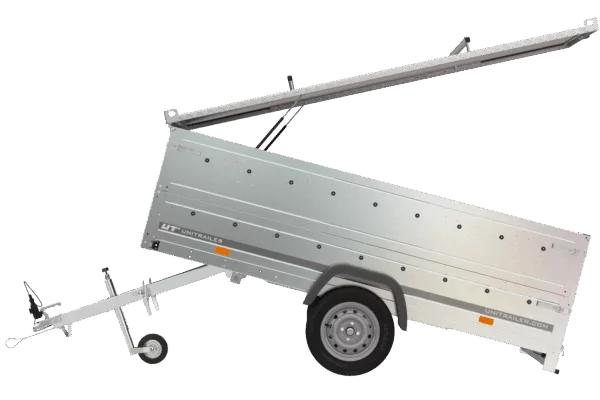Anhänger GARDEN TRAILER 264 KIPP mit Bordwandaufsatz und Aludeckel – Bild 5