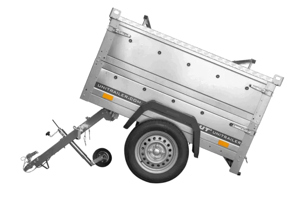Einachsanhänger 150×106 UNITRAILER GARDEN 150 KIPP Deckelanhänger – Bild 8