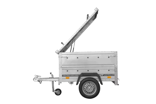 Einachsanhänger 150×106 UNITRAILER GARDEN 150 KIPP Deckelanhänger – Bild 10