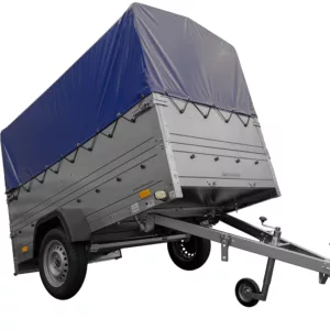 Führerschein B Anhänger GARDEN TRAILER 230 KIPP mit Stützrad, zusätzlichen Bordwänden, Hochplane und Hochspriegel H800
