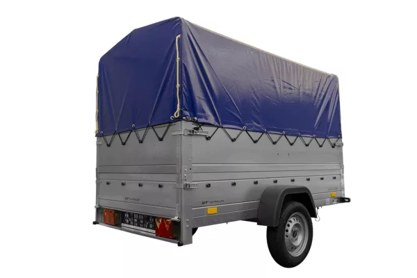 Führerschein B Anhänger GARDEN TRAILER 230 KIPP mit Stützrad, zusätzlichen Bordwänden, Hochplane und Hochspriegel H800 – Bild 3