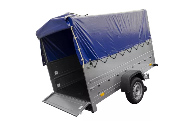 Führerschein B Anhänger GARDEN TRAILER 230 KIPP mit Stützrad, zusätzlichen Bordwänden, Hochplane und Hochspriegel H800 – Bild 4