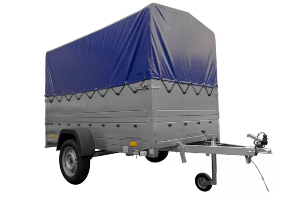 Führerschein B Anhänger GARDEN TRAILER 230 KIPP mit Stützrad, zusätzlichen Bordwänden, Hochplane und Hochspriegel H800 – Bild 6