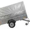 Kfz Anhänger mit Plane GARDEN TRAILER 264 KIPP [mit Stützrad, zusätzlichen Bordwänden, Hochplane und Hochspriegel] – Bild 4
