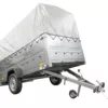 Kfz Anhänger mit Plane GARDEN TRAILER 264 KIPP [mit Stützrad, zusätzlichen Bordwänden, Hochplane und Hochspriegel]