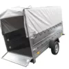 Kfz Anhänger mit Plane GARDEN TRAILER 264 KIPP [mit Stützrad, zusätzlichen Bordwänden, Hochplane und Hochspriegel] – Bild 7