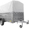 Kfz Anhänger mit Plane GARDEN TRAILER 264 KIPP [mit Stützrad, zusätzlichen Bordwänden, Hochplane und Hochspriegel] – Bild 3