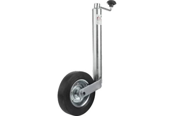 Garden Trailer 264/2 KIPP mit Stützrad, 80 cm und grauer Plane-Hochplane – Bild 13