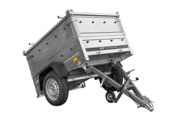 Einachsanhänger 150×106 UNITRAILER GARDEN 150 KIPP Deckelanhänger – Bild 13